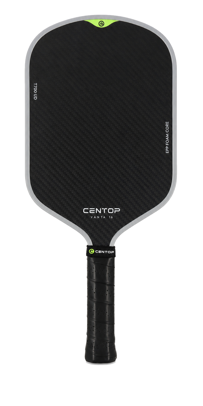 Full front view of the CENTOP VANTA 16 paddle